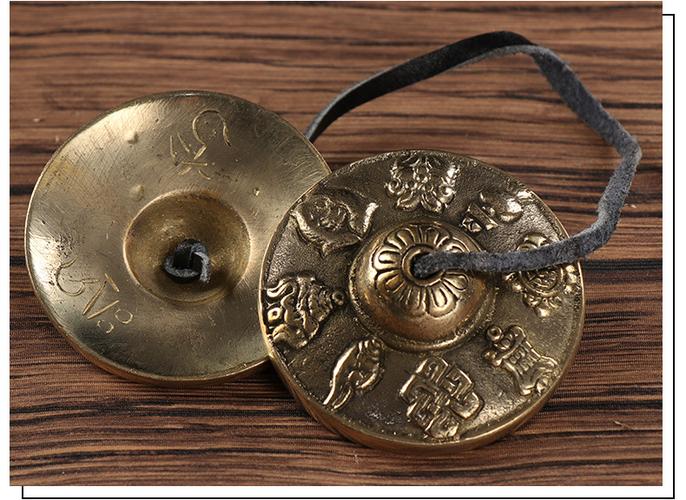 尼泊鈴黃銅碰鈴撞鈴碰鐘民族樂器配件密宗法器法鈴銅鈸叮夏鈴杵